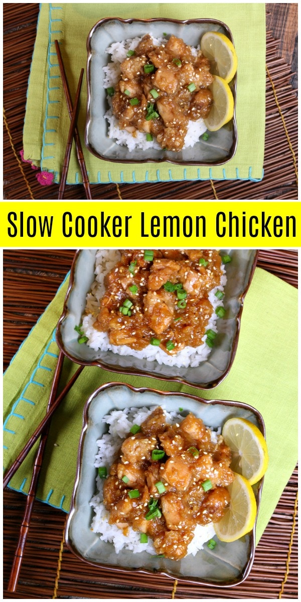 Slow Cooker Lemon Chicken - Recipe Girl