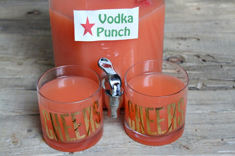 Tropical Vodka Punch (Easy Party Punch Recipe!)