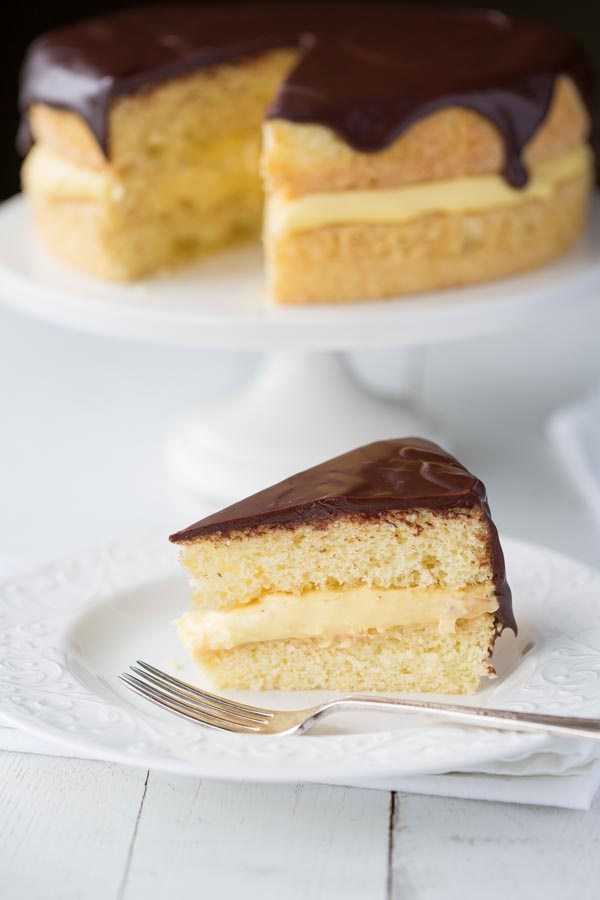 Boston Cream Pie from RecipeGirl