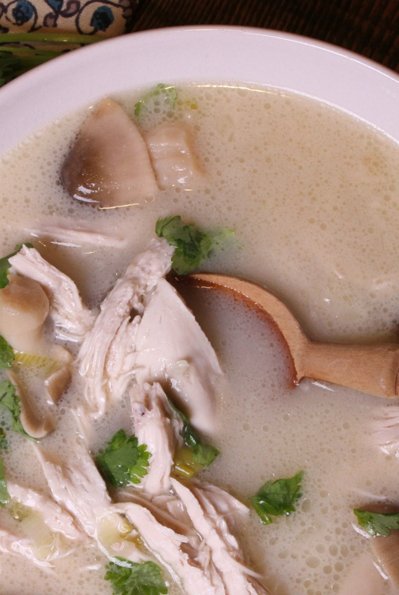 Thai Coconut Chicken Soup