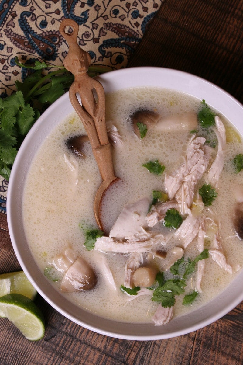 Thai Coconut Chicken Soup