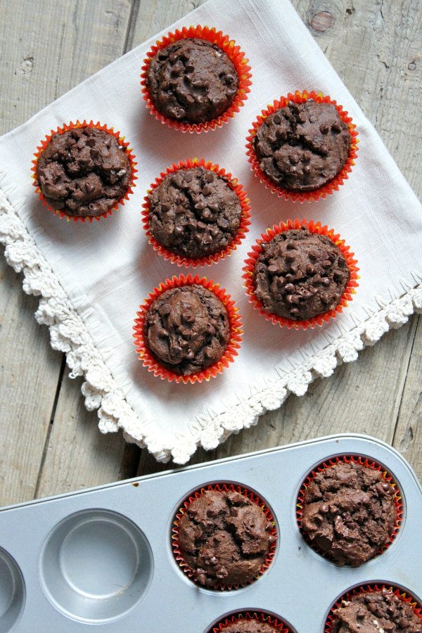 Triple Chocolate Muffins 