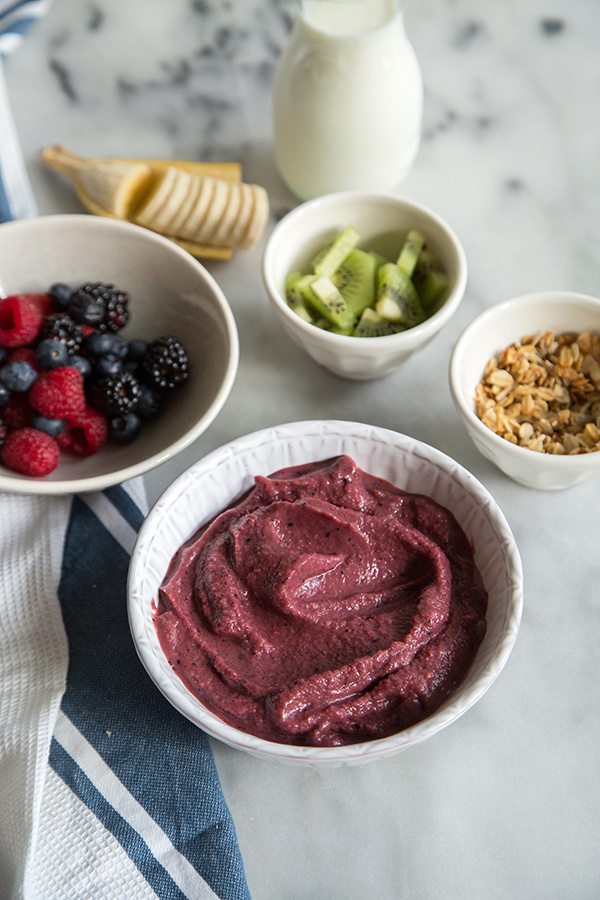 Acai Berry Bowl recipe - from RecipeGirl.com