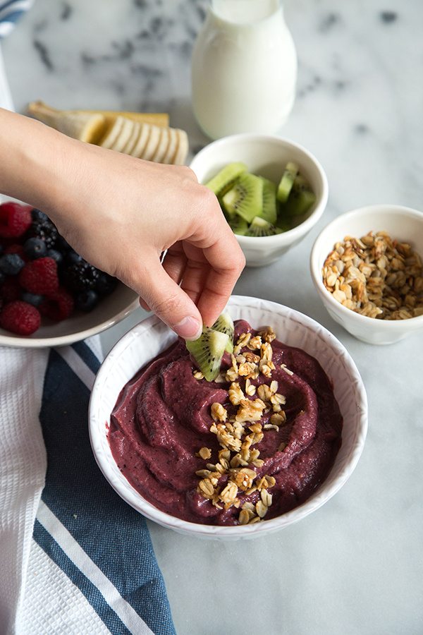 Acai Berry Bowl recipe - from RecipeGirl.com