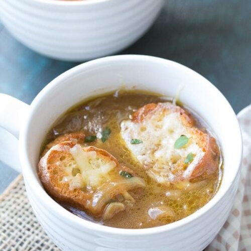 Easy French Onion Soup - Recipe Girl