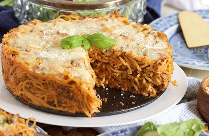 Easy Spaghetti Pie