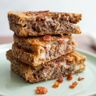 Bacon Swiss Patty Melt