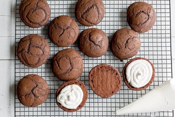 Classic Whoopie Pie Recipe with Filling - Pretty. Simple. Sweet.