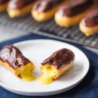 Classic Eclairs by @bakingamoment