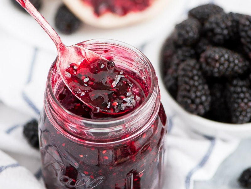 ギター BlackberryJAM Whiteberry Blackberry Freezer Jam - Recipe Girl
