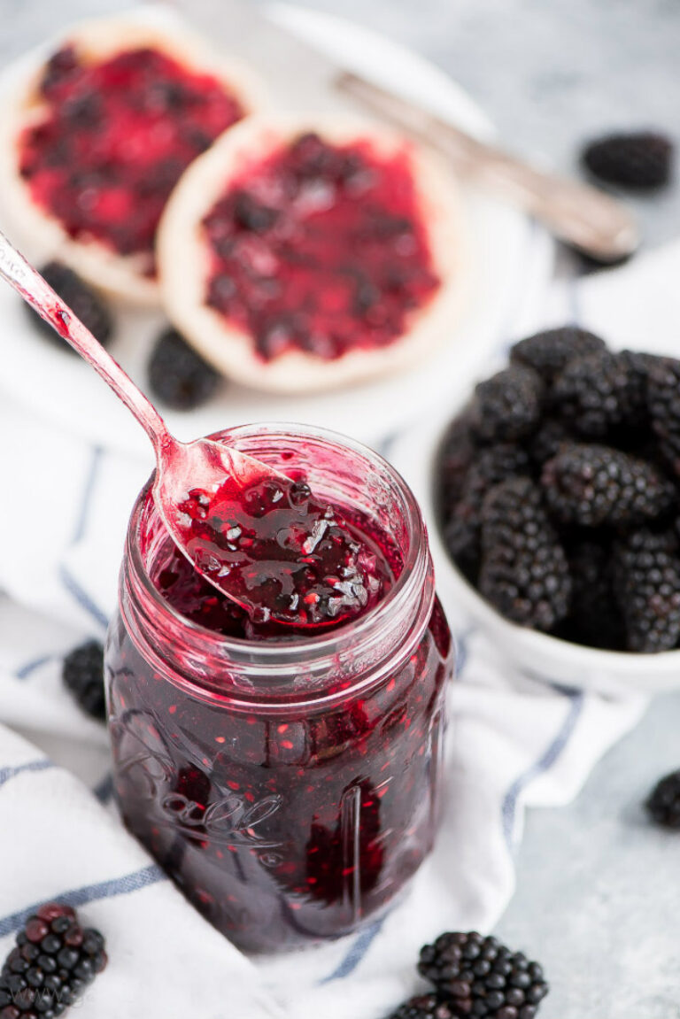 Blackberry Freezer Jam Recipe Girl