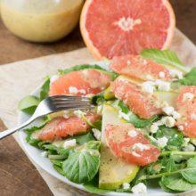 Grapefruit Salad with Champagne Viniagrette