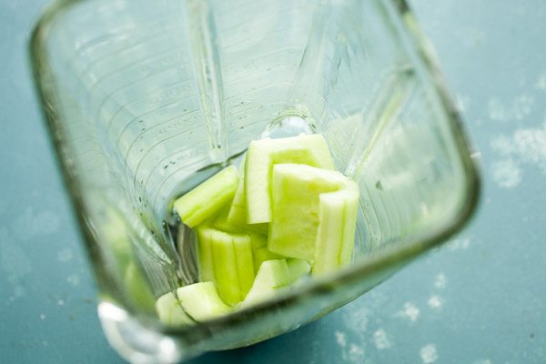 Cucumber Gin Fizz cocktail recipe - from RecipeGirl.com