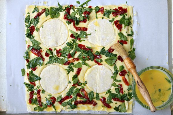 Italian Egg Pastry ready for the oven