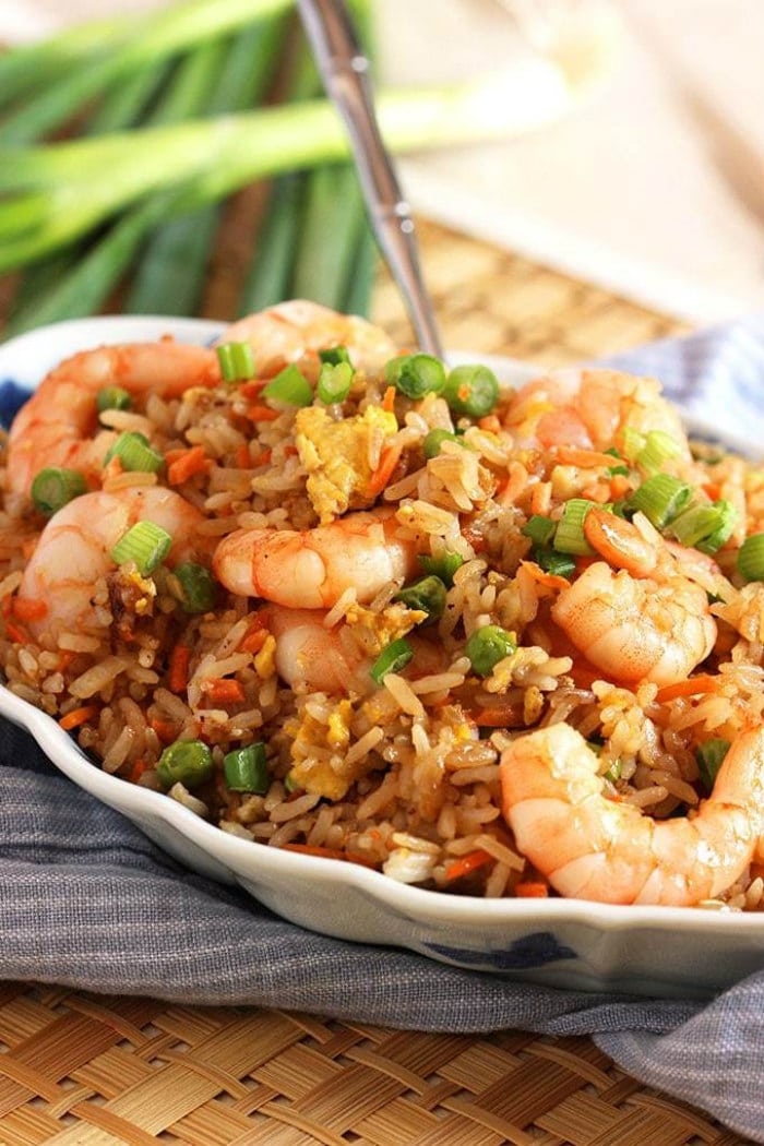 Easy Shrimp Fried Rice Recipe Recipe Girl