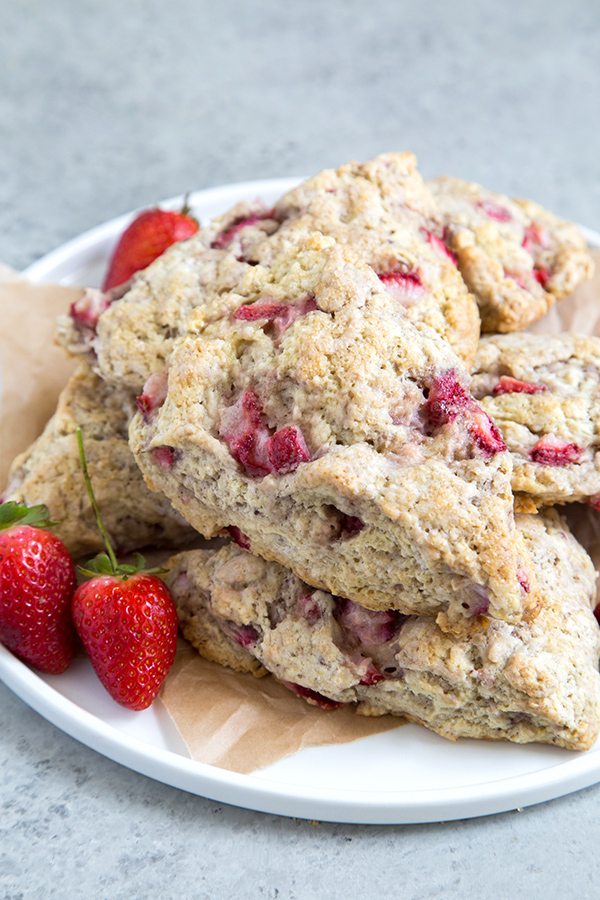 Strawberry Buttermilk Scones
