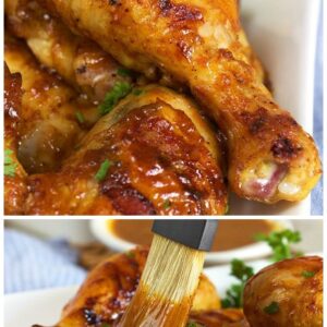 pinterest collage image for carolina barbecue chicken