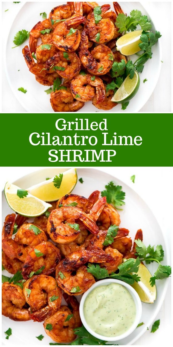 grilled cilantro lime shrimp