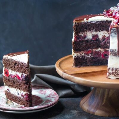 Black Forest Cake by @bakingamoment