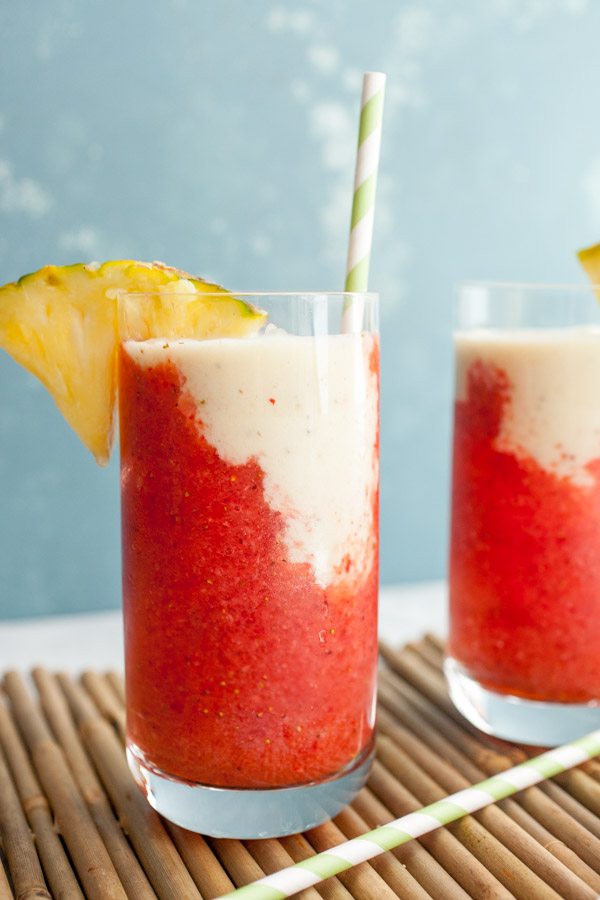 Lava Flow Cocktail