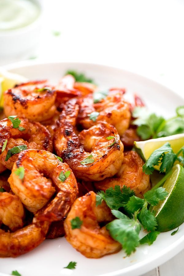 Grilled Cilantro Lime Shrimp