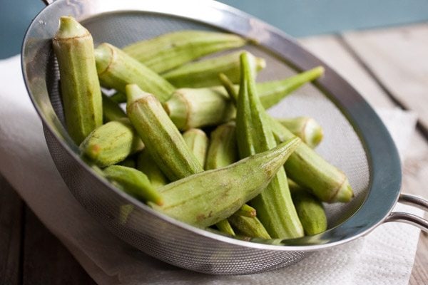 Classic Fried Okra recipe - from RecipeGirl.com