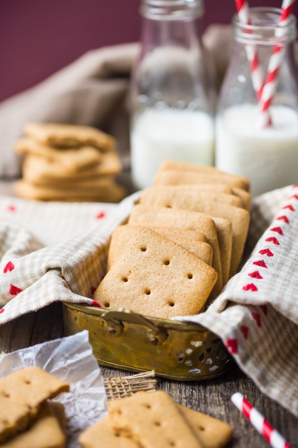 Homemade Graham Crackers recipe - from RecipeGirl.com