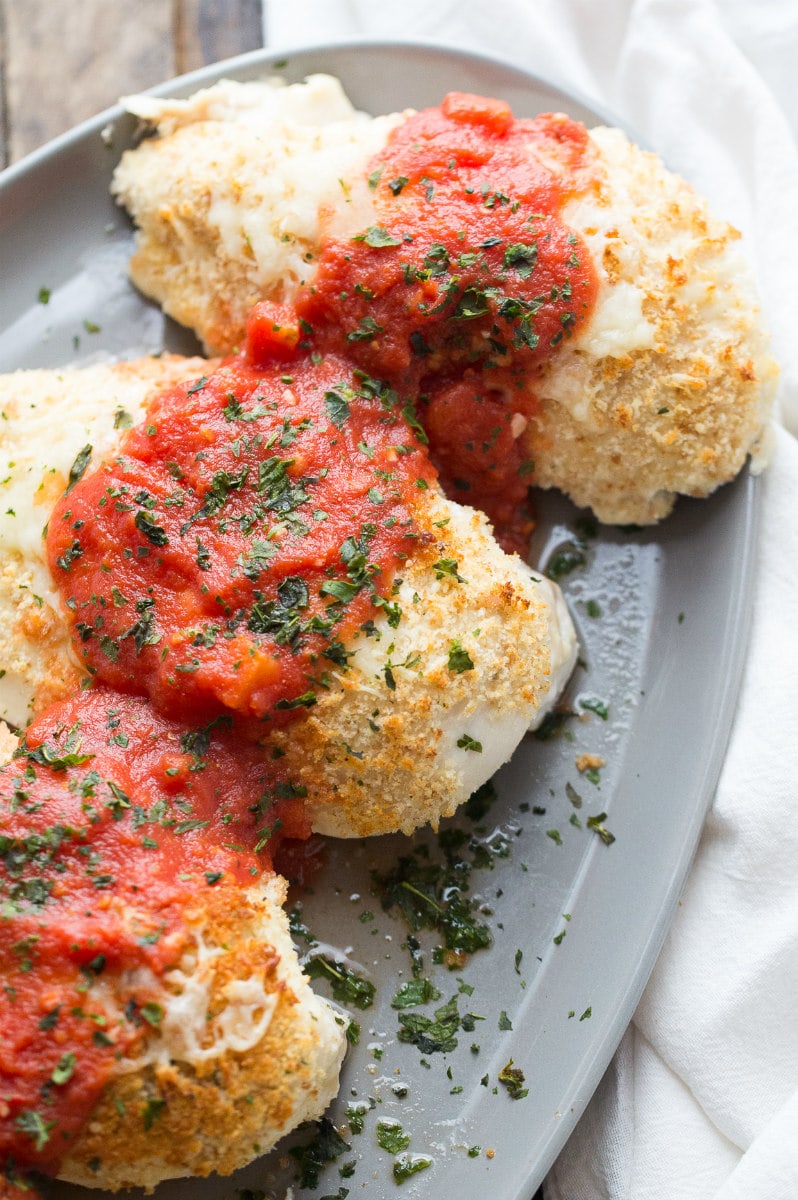 Parmesão de frango claro