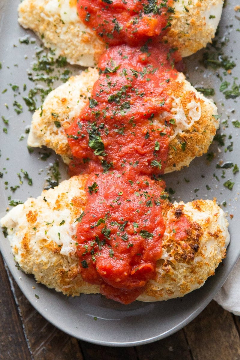 Light Chicken Parmesan