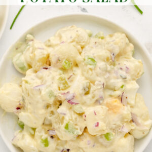 pinterest image for american potato salad