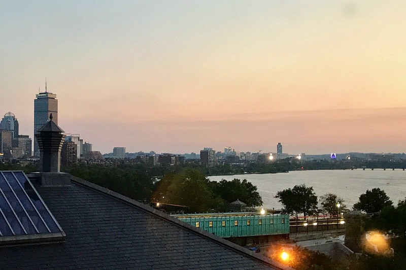 Liberty Hotel Boston - view from hotel room