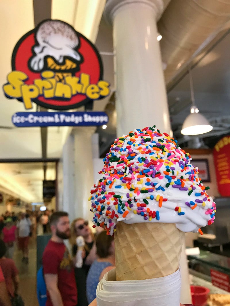 Soft Serve at Sprinkles in Quincy Market