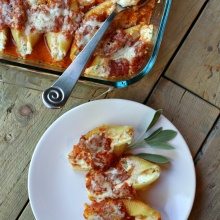 Butternut Squash Stuffed Shells