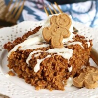 Gingerbread Baked Oatmeal from TheSuburbanSoapbox.com