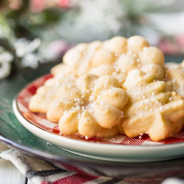 Classic Spritz Cookies recipe - from RecipeGirl.com