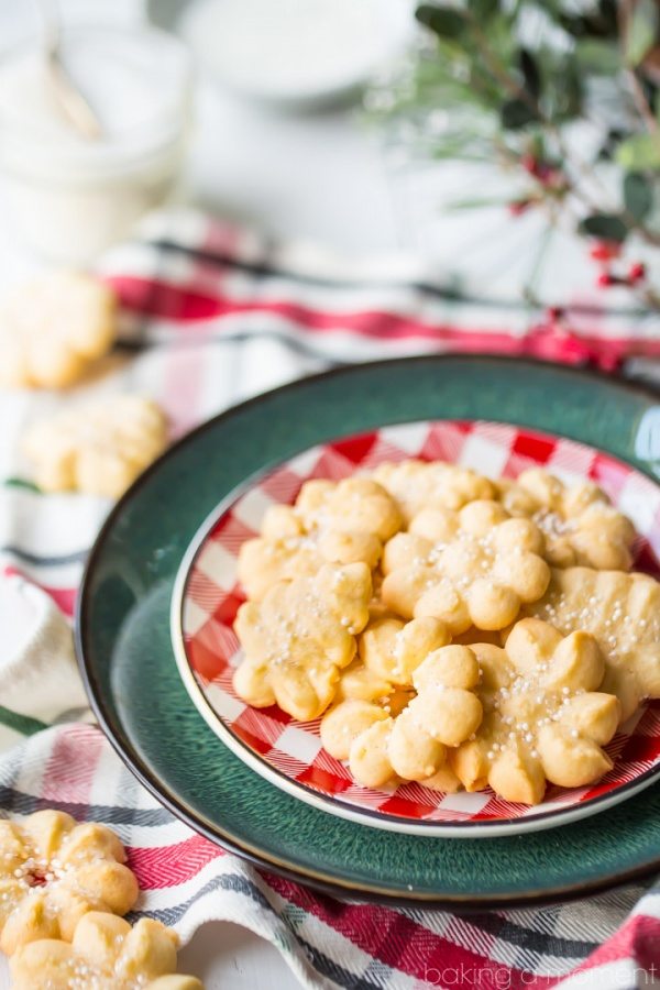 Classic Spritz Cookies recipe - from RecipeGirl.com