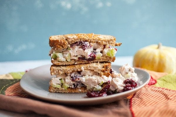 Leftover Turkey Salad Sandwiches recipe - by RecipeGirl.com