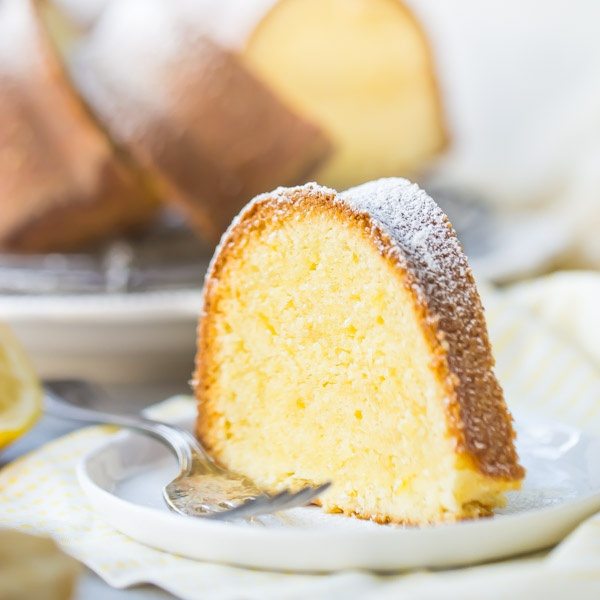 Lemon Pound Cake Bundt recipe by RecipeGirl.com