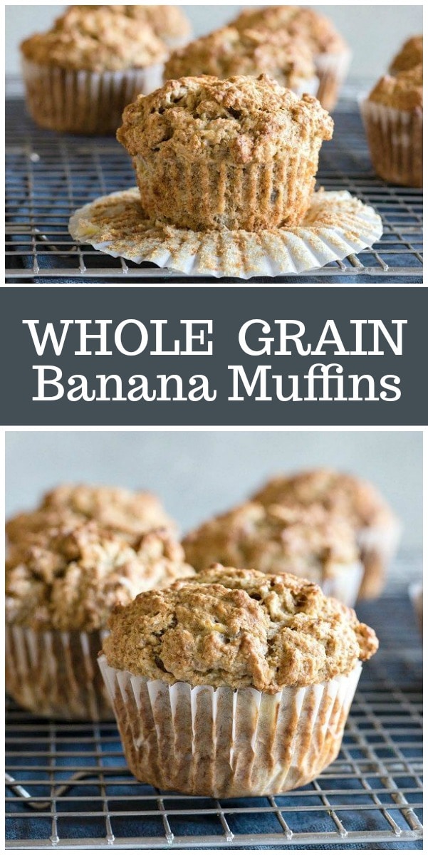 Whole Grain Banana Muffins Recipe Girl