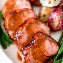 Maple Glazed Pork Tenderloin