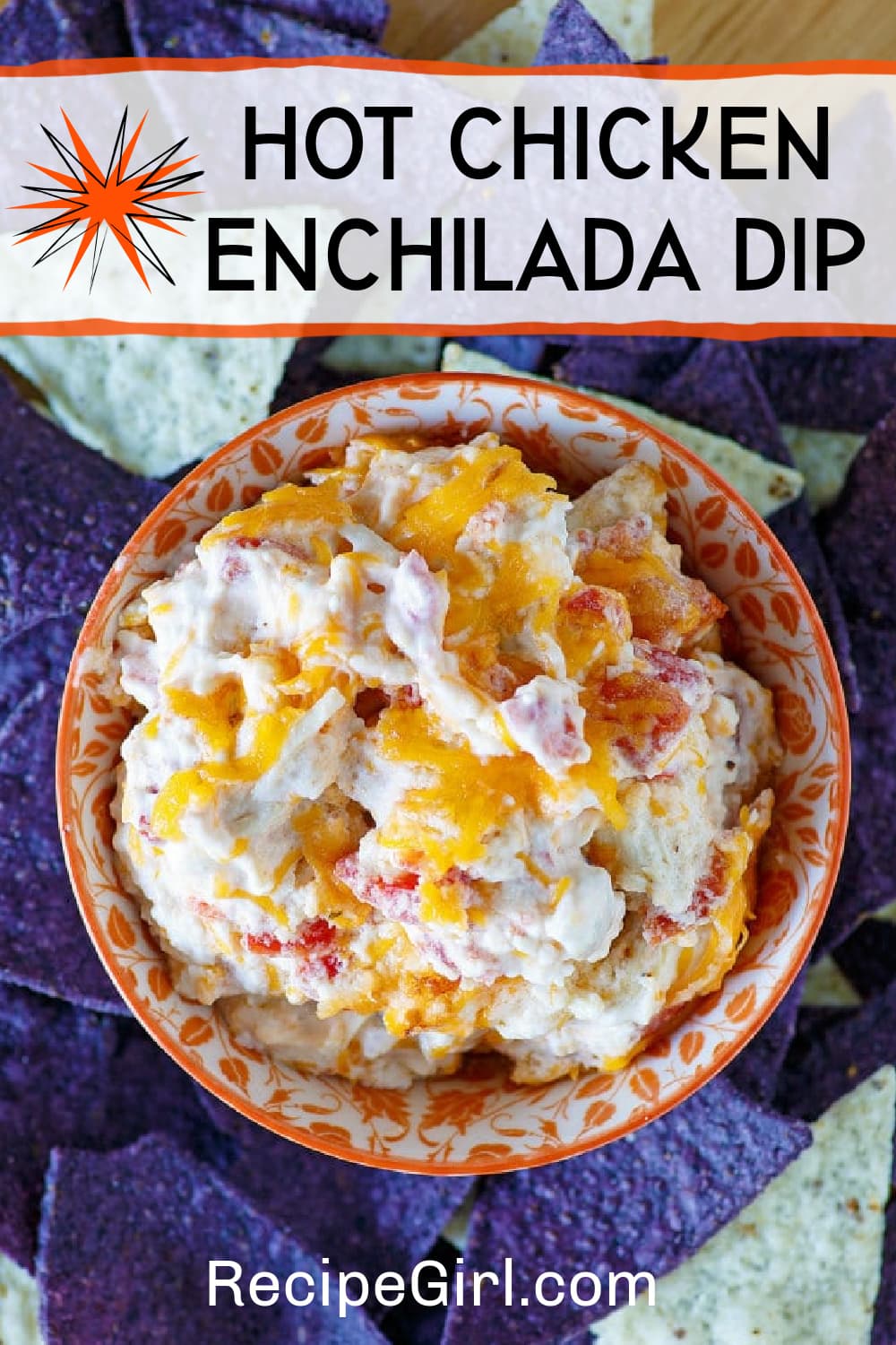Hot Chicken Enchilada Dip Recipe Girl