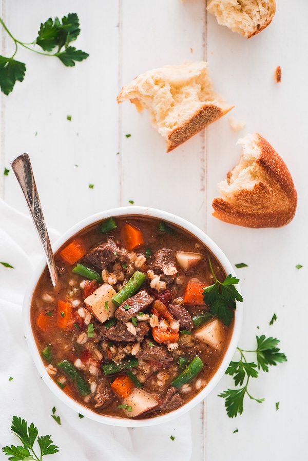 how to make beef and barley soup