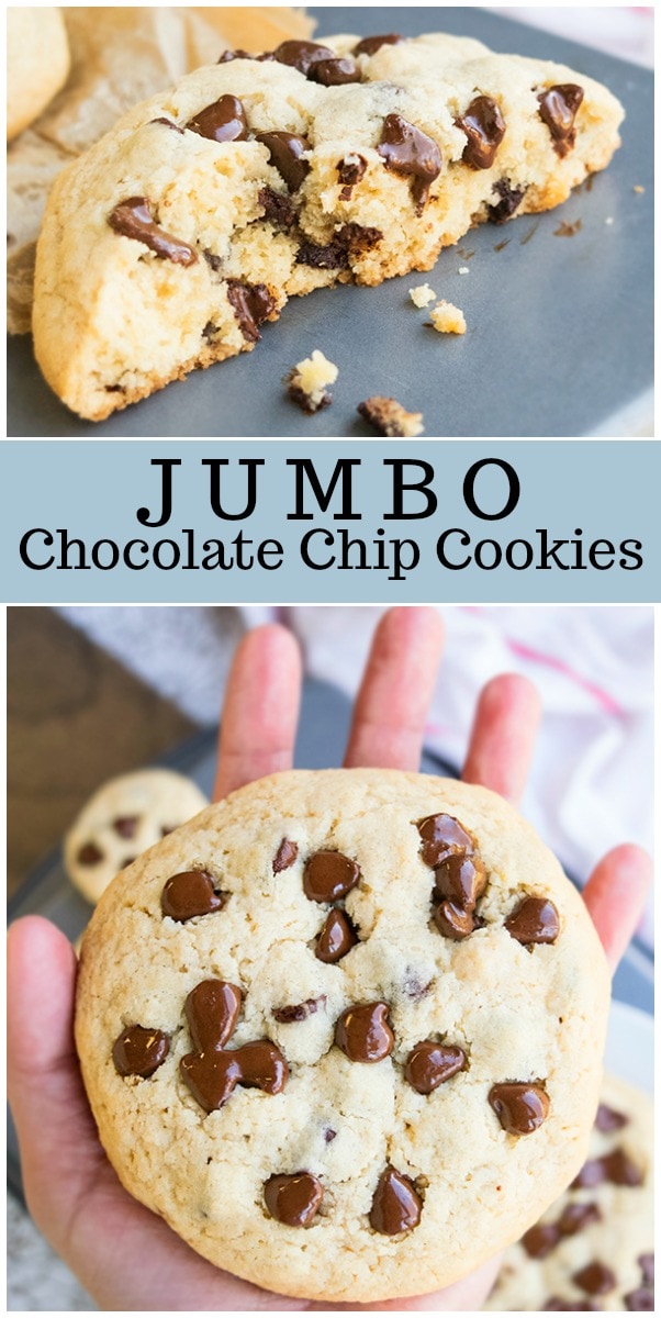 Jumbo Chocolate Chip Cookies - Recipe Girl