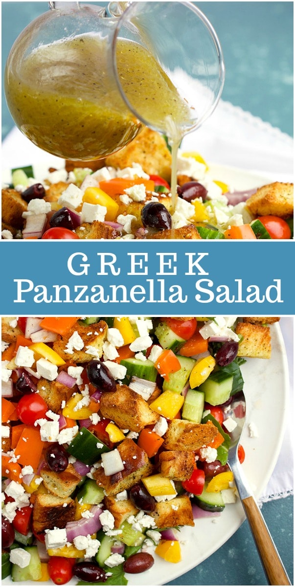 greek panzanella salad recipe