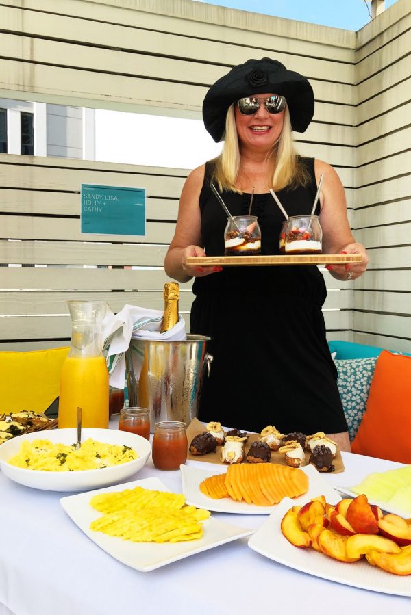 Serving Brunch at Le Méridien Hotel, New Orleans