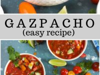 pinterest collage image for gazpacho