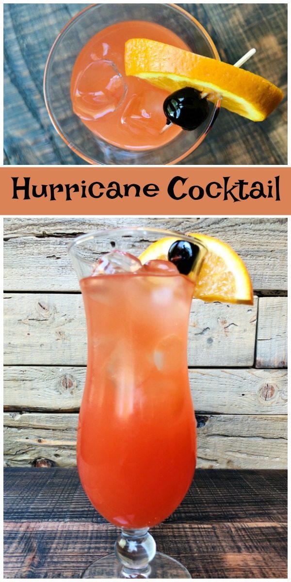 Hurricane Cocktail Recipe - Recipe Girl