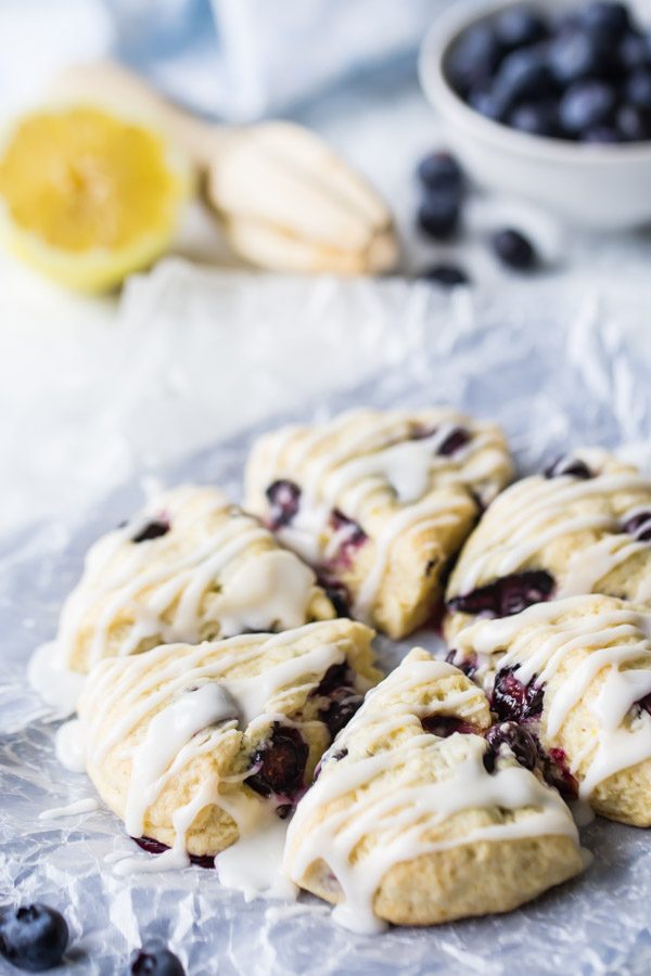 Blueberry Lemon Scones 