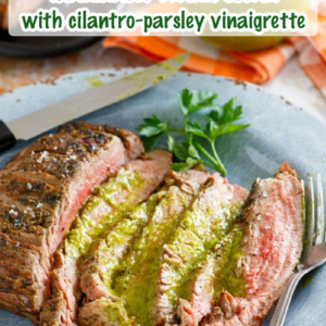 marinated flank steak pinterest pin