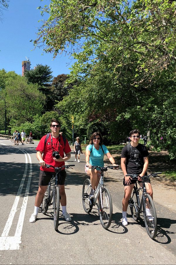 Bicycling in Central Park